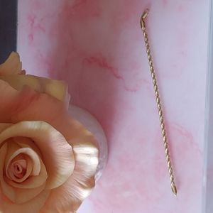 14K gold rolled Italian bracelet